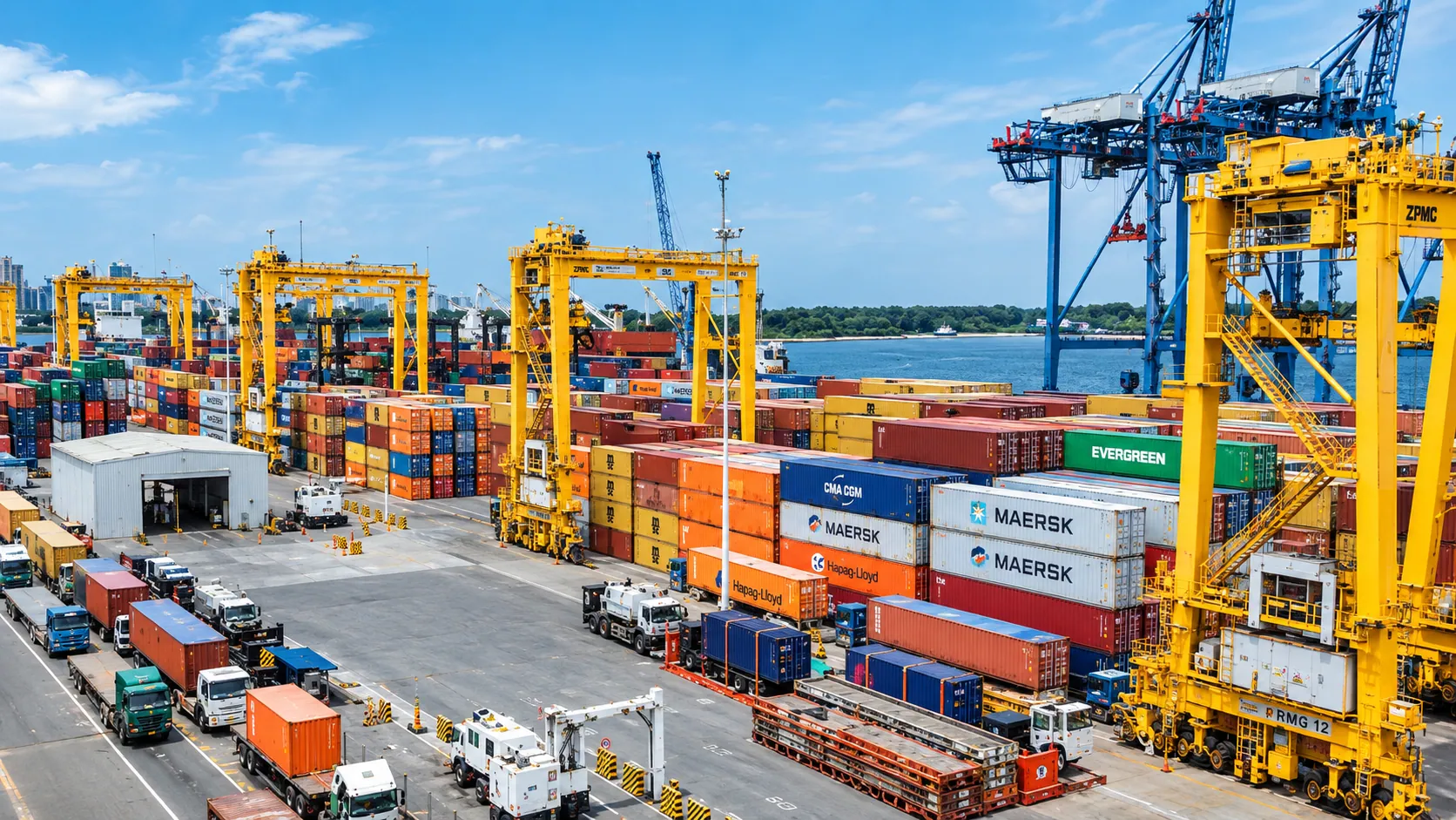 Container port operations