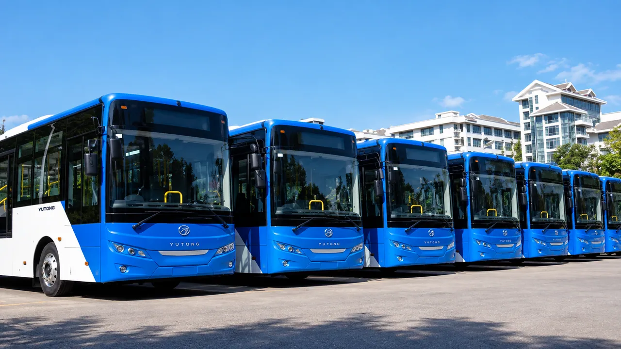Buses sourced by LinkChinaToTZ Motors